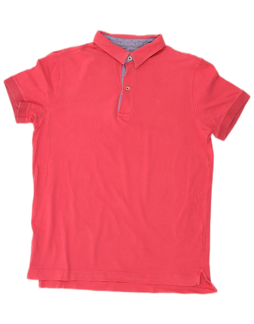 Męska koszulka polo Massimo Dutti, mała, różowa