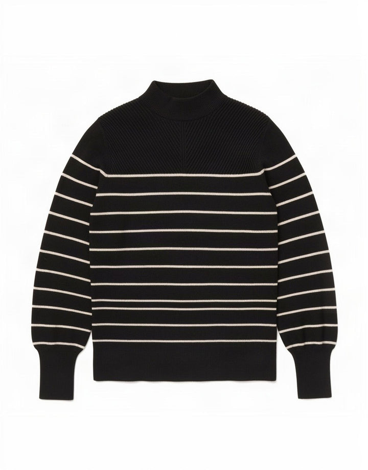 Marks & Spencer Damski sweter z golfem UK 12, średni czarny