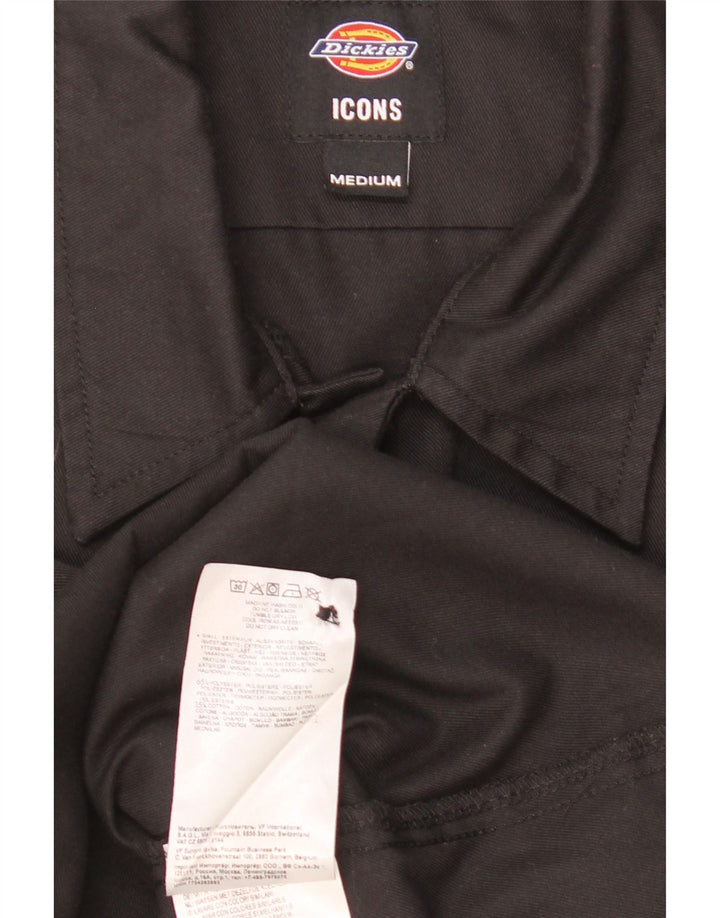 Męska koszula z krótkim rękawem Dickies, średni czarny poliester