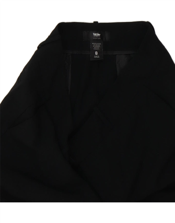 MOSSIMO Womens Stretch Chino Shorts US 8 Medium W30  Black Polyester Vintage Mossimo and Second-Hand Mossimo from Messina Hembry 