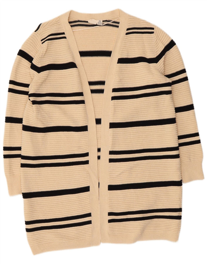 Damski sweter oversize ROXY o długim kroju UK 10, mały w kolorze złamanej bieli