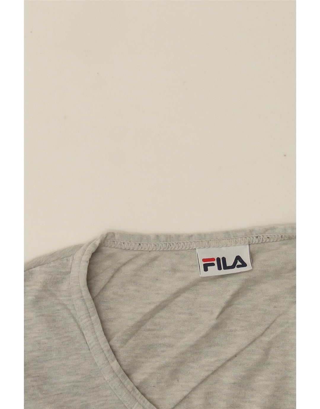 T-shirt męski Fila, mały, szary, nakrapiany