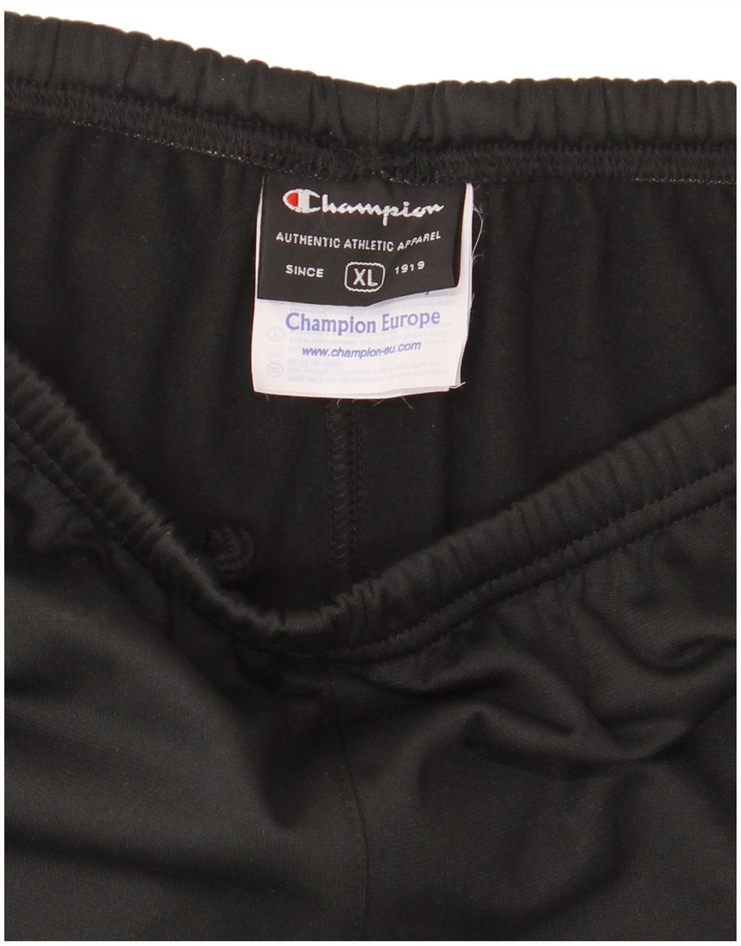 Damskie spodnie dresowe Champion UK 18 XL, czarne, poliestrowe