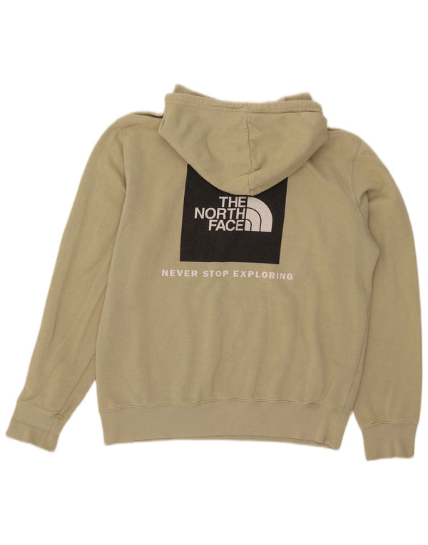 Męski sweter z kapturem The North Face, bawełniany, w kolorze średnio zielonym
