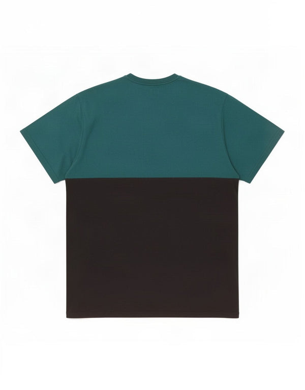 Męska koszulka t-shirt Vans o klasycznym kroju, XL, czarna, bawełniana w bloki kolorów