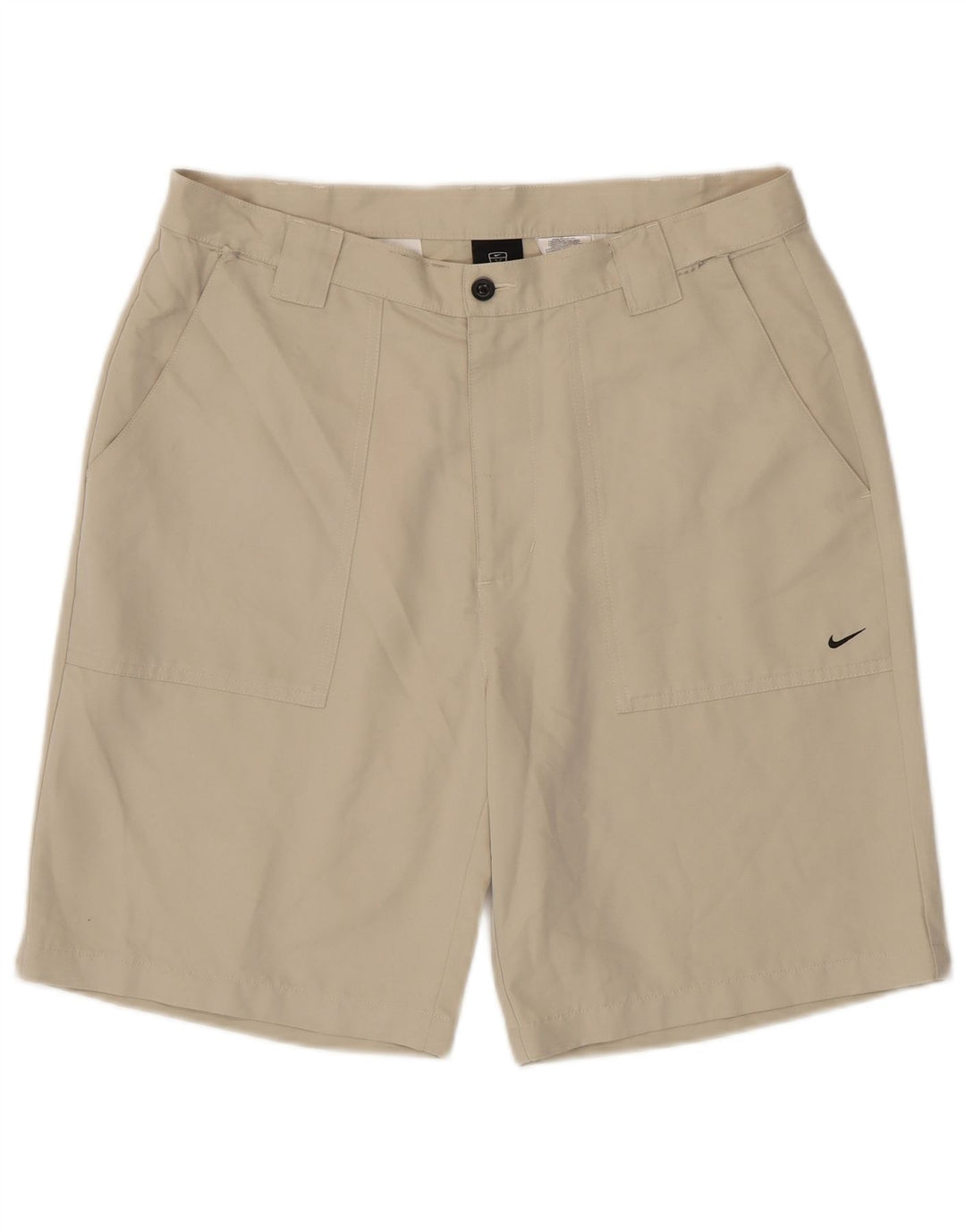 Męskie spodenki chino Nike W34, duży, beżowy poliester