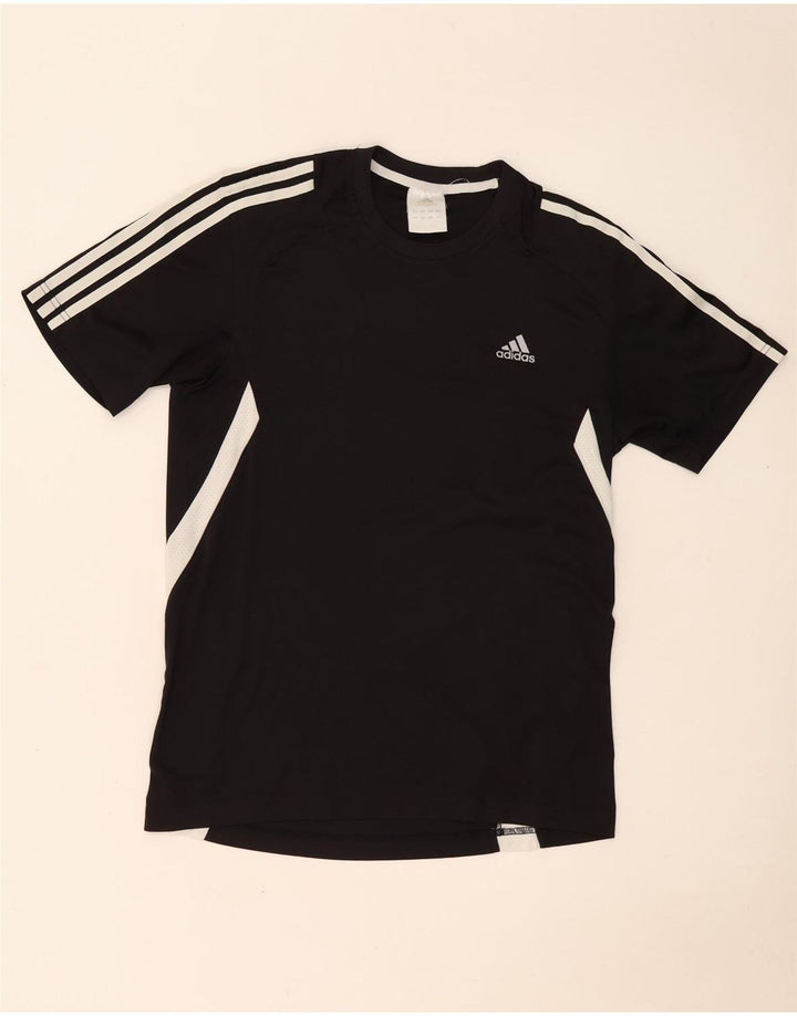 Adidas Męska koszulka Top Medium Black Colorblock Poliester