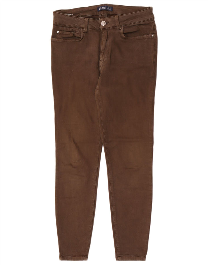 Damskie jeansy Skinny Zara EU 40 Medium W30 L27 Brązowe