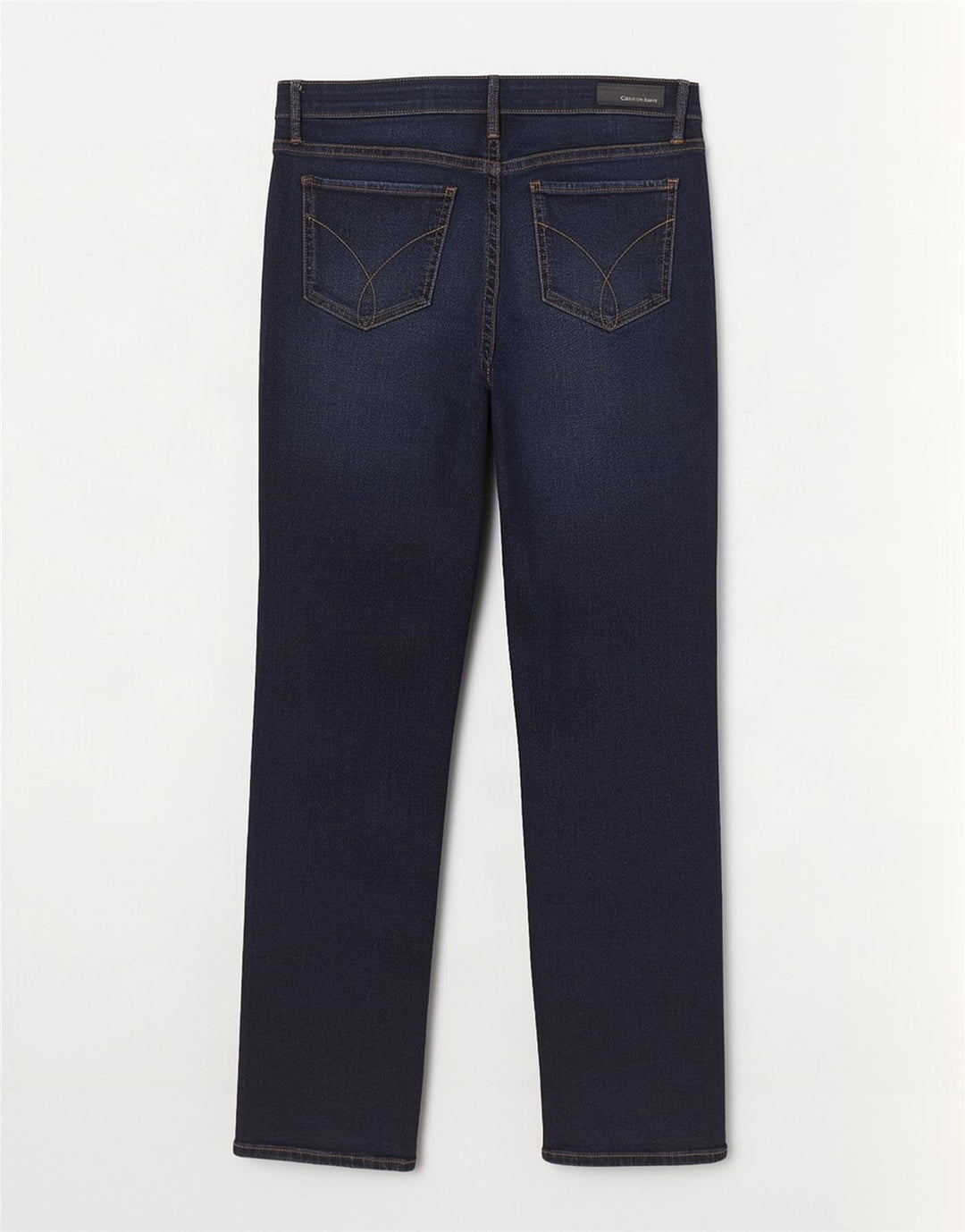 Damskie jeansy Calvin Klein Straight W31 L30 Granatowe, bawełniane
