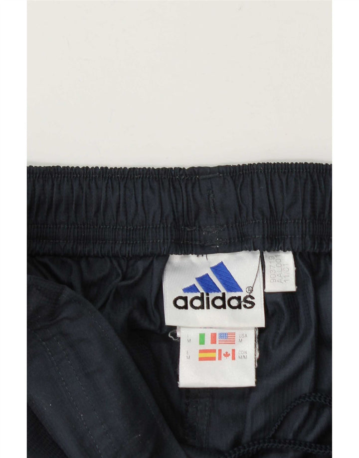 Męskie spodnie dresowe Adidas, średni granatowy poliester