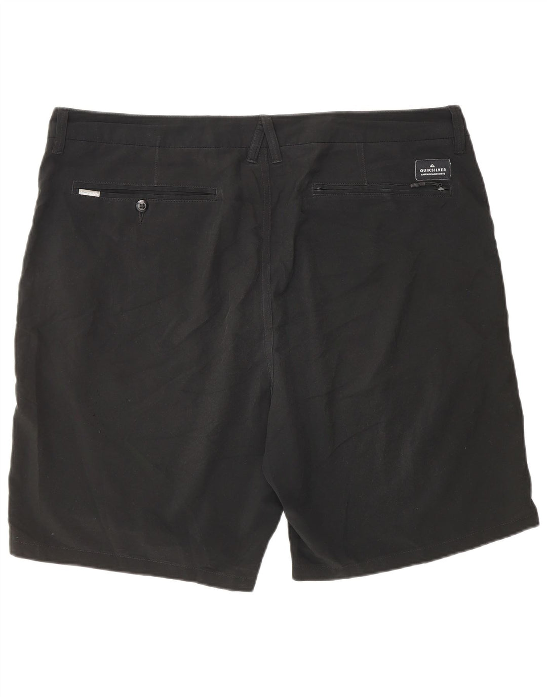 Męskie spodenki chino Quiksilver W38 XL, czarny poliester