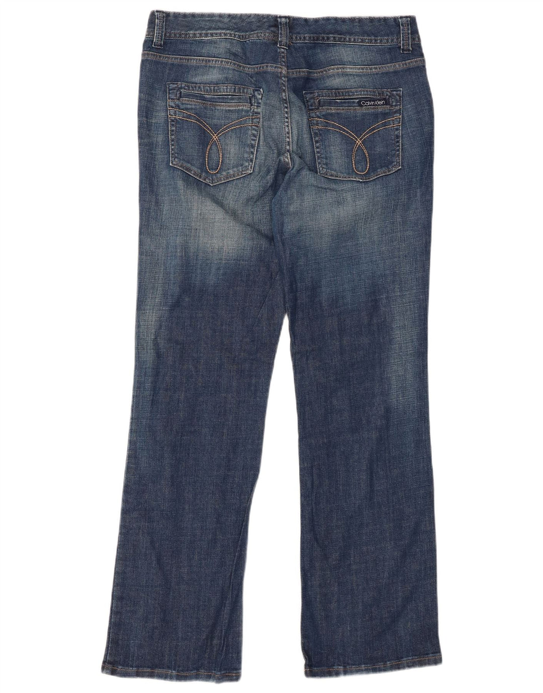 Damskie dżinsy Bootcut CALVIN KLEIN US 14 XL W34 L31 Niebieskie, bawełniane