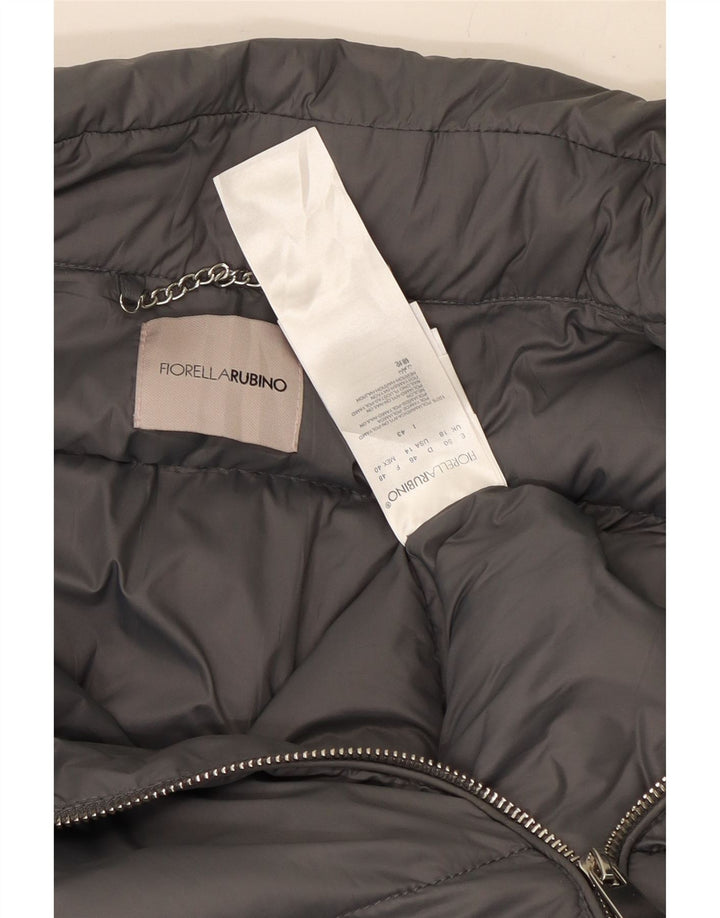 Damska ocieplana kurtka Fiorella Rubino UK 18 XL Szary poliamid