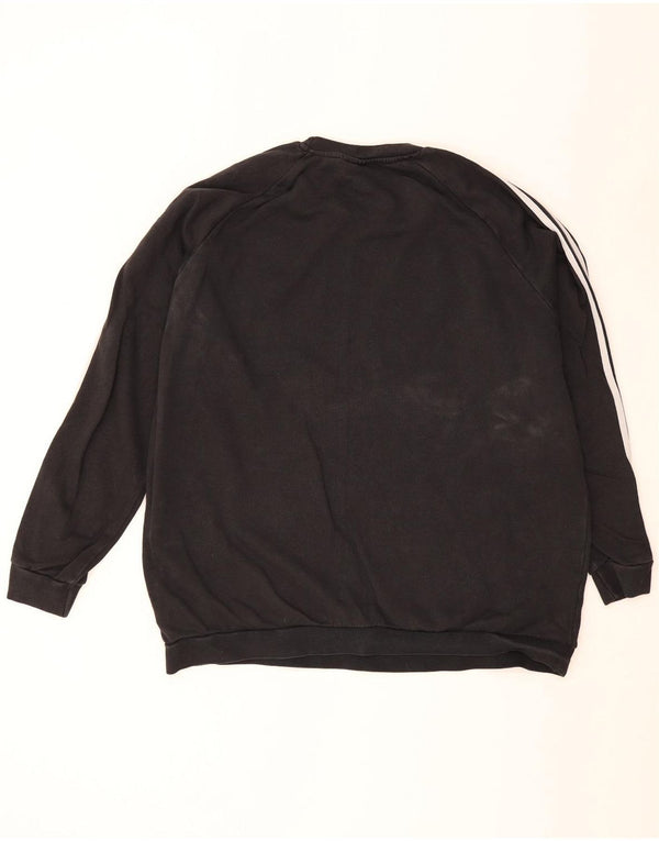 Adidas Męska Bluza Sweter 2XL Czarna Bawełna