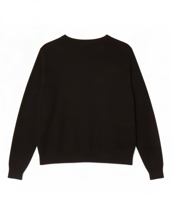 Marks & Spencer Damski sweter kardigan UK 20 2XL Czarna wiskoza