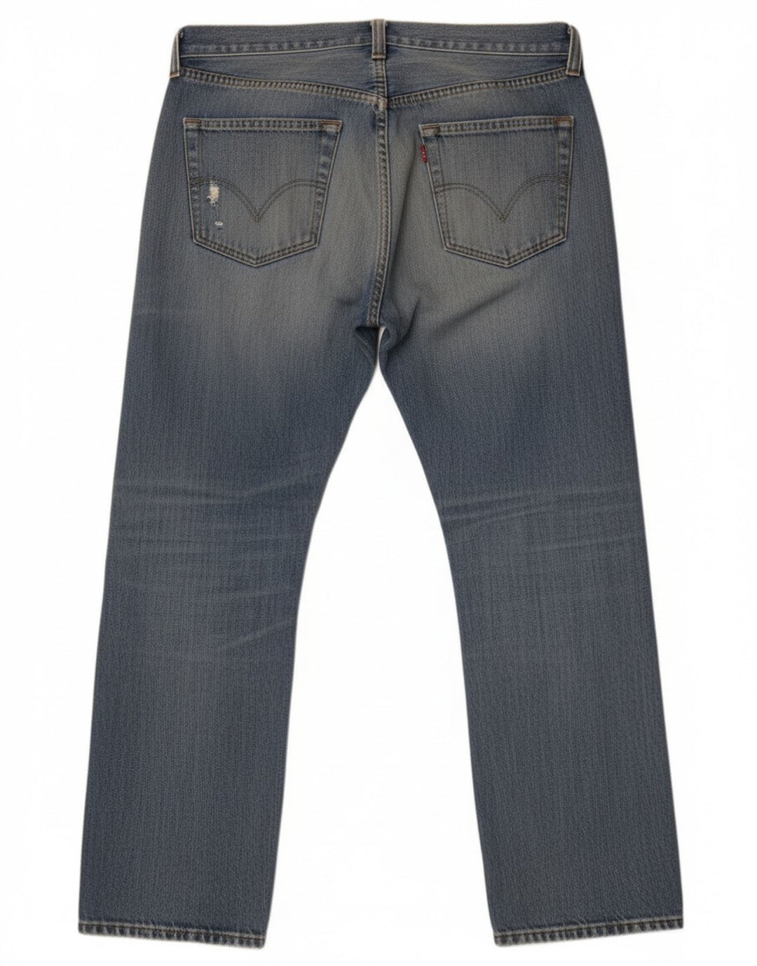 Męskie jeansy Levi's 501 w trudnej sytuacji W36 L30 Niebieskie
