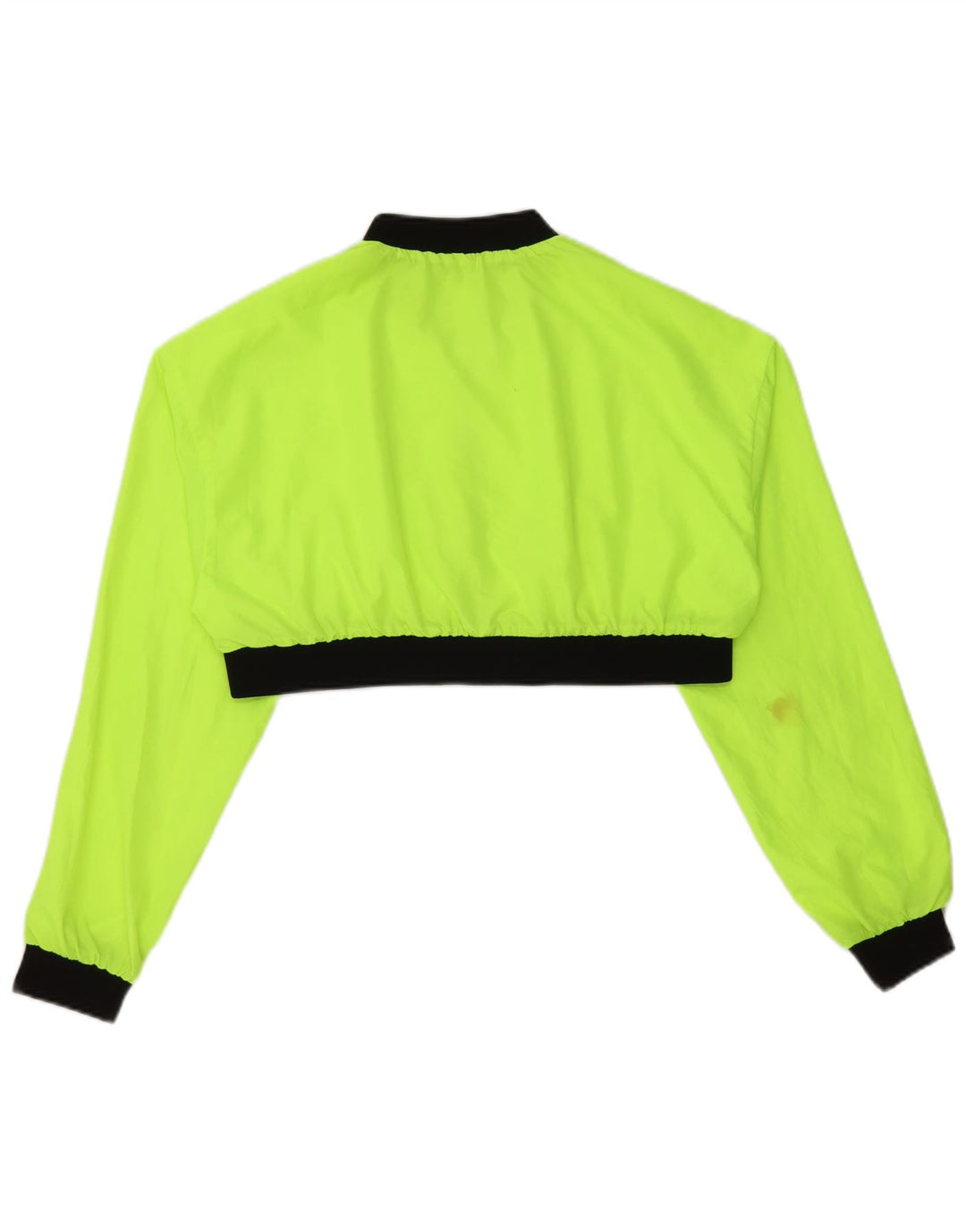 Damska kurtka dresowa Zara Crop Top UK 14 w kolorze średniożółtym