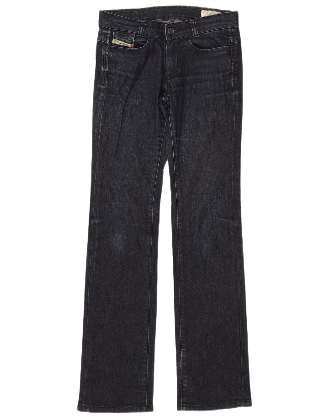 Damskie jeansy Diesel Soozy Bootcut W26 L32 Granatowa bawełna