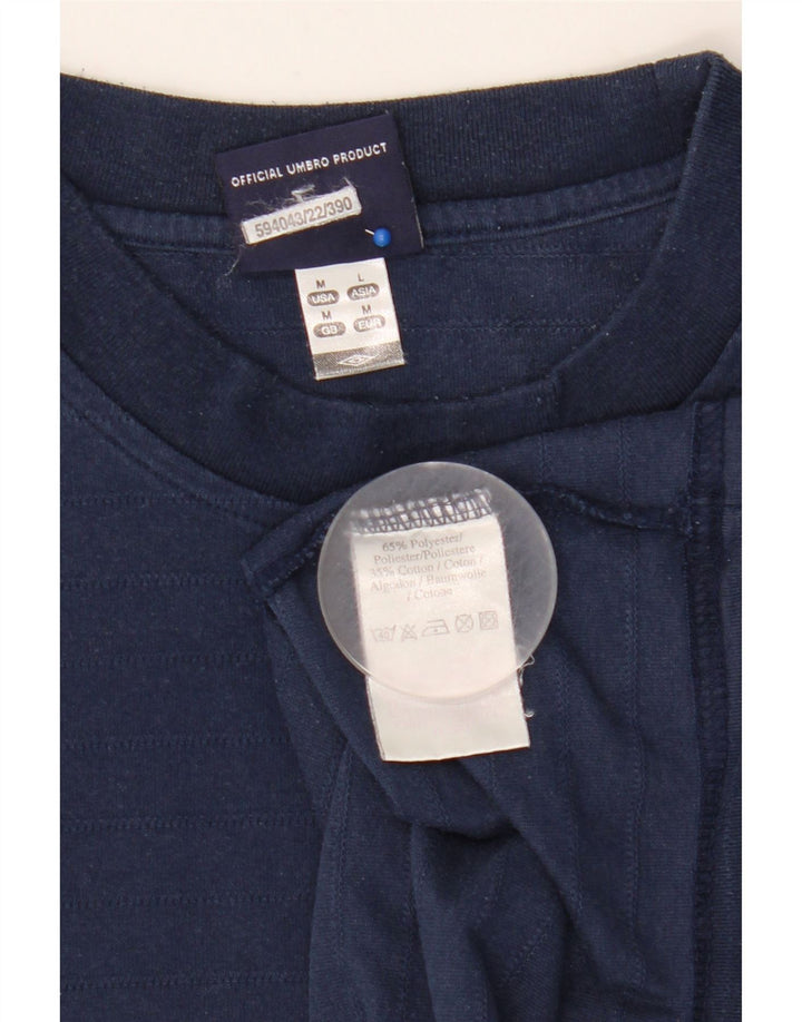T-shirt męski Umbro Top średni granatowy poliester