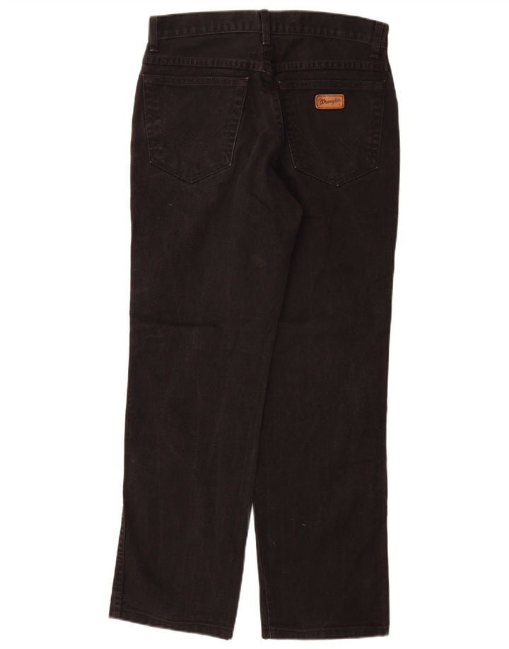Męskie jeansy Wrangler Texas Straight W32 L30, czarne, bawełniane
