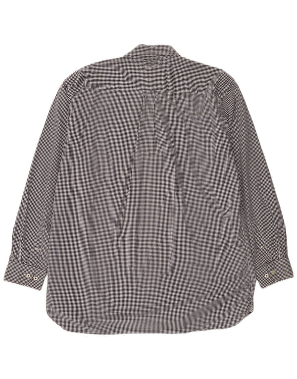 Koszula męska Tommy Hilfiger 2XL z bawełny w czarną kratkę