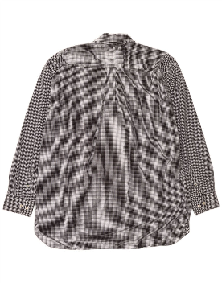 Koszula męska Tommy Hilfiger 2XL z bawełny w czarną kratkę