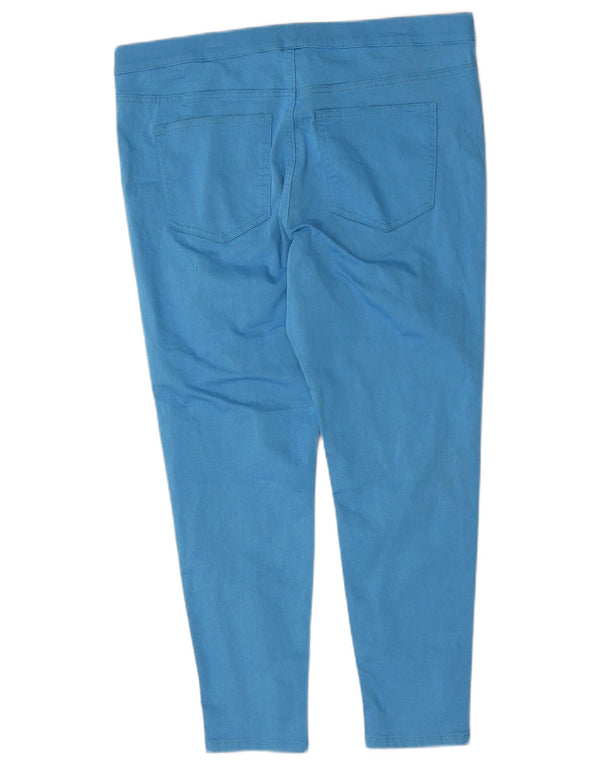 Marks & Spencer Damskie jeansy Jegging UK 18 XL W36 L26 Niebieskie, bawełniane