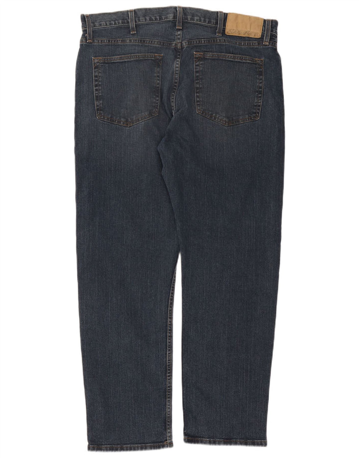 Męskie proste dżinsy EDDIE BAUER W36 L30 niebieskie