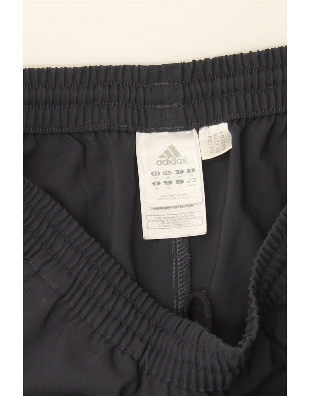ADIDAS Mens Sport Shorts Medium Grey Polyester Vintage Adidas and Second-Hand Adidas from Messina Hembry 