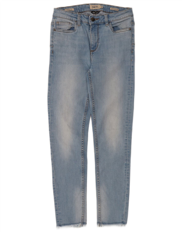 Damskie jeansy skinny firmy Dack IT 42 Medium W28 L26 Niebieskie bawełniane