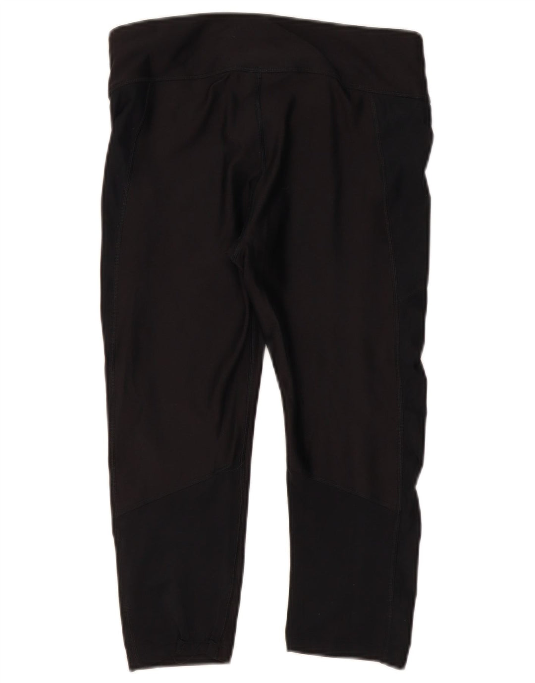 Damskie legginsy Under Armour Heat Gear Capri UK 12, średni czarny poliester