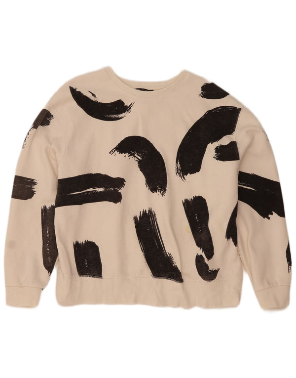Damski sweter Zara Crop UK 14 w kolorze średniej bieli