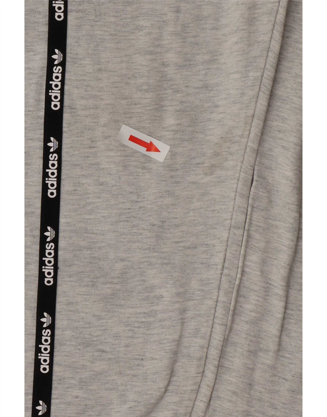 Damskie legginsy Adidas Graphic UK 12 Średnioszary, bawełniany blok kolorów