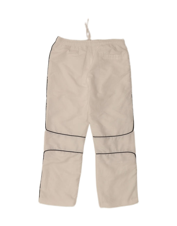 Damskie spodnie dresowe Fila UK 10 Small, białe, poliestrowe