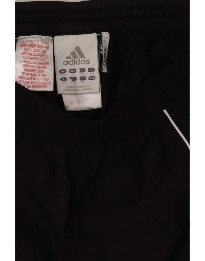 Chłopięce spodnie dresowe ADIDAS Climalite Joggers 13-14 lat Czarne