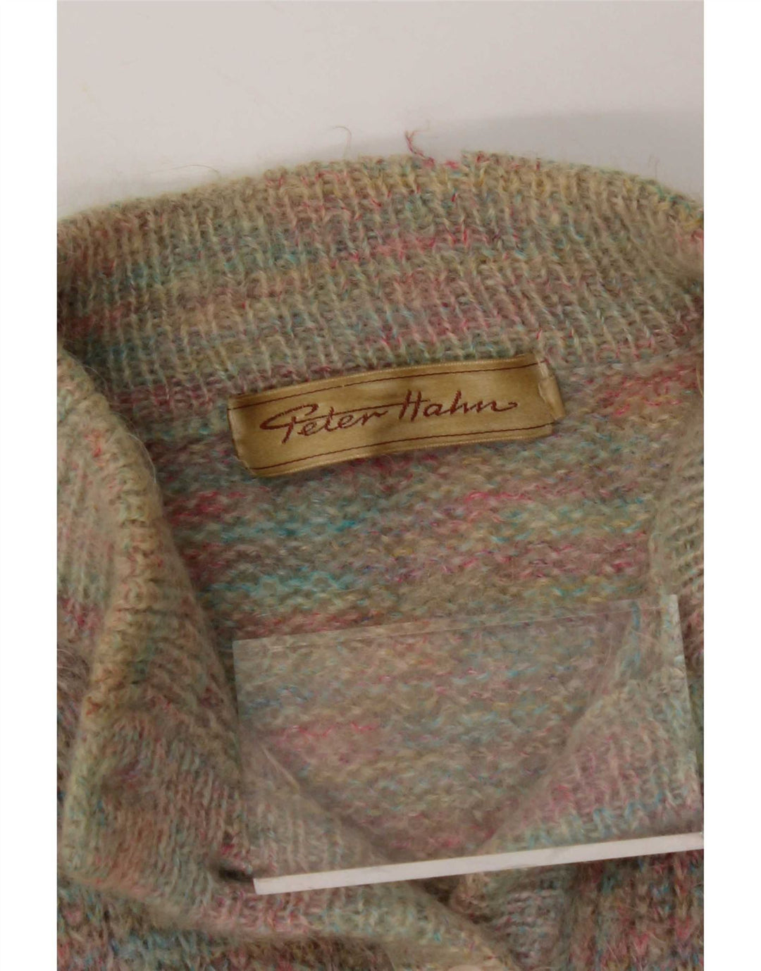 Sweter damski Peter Hahn UK 10, mały, wielobarwny, klasyczny
