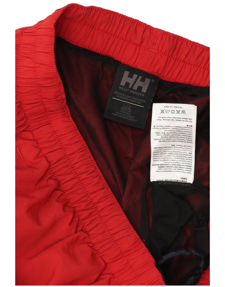 Męskie spodenki kąpielowe HELLY HANSEN, duże, czerwone, poliamidowe