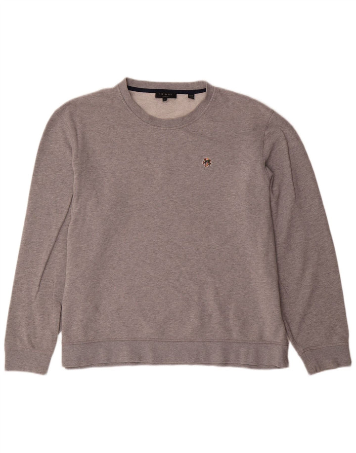 Męski sweter TED BAKER, rozmiar 6 2XL, szary