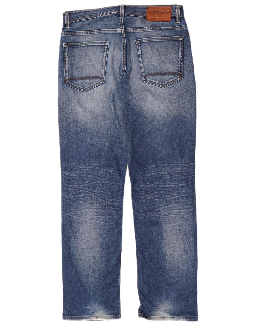 Timberland Męskie Clark Straight Jeans W32 L32 Niebieskie bawełniane