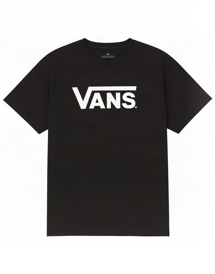 Męski T-shirt z grafiką Vans, średni czarny, bawełniany