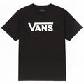 Męski T-shirt z grafiką Vans, średni czarny, bawełniany