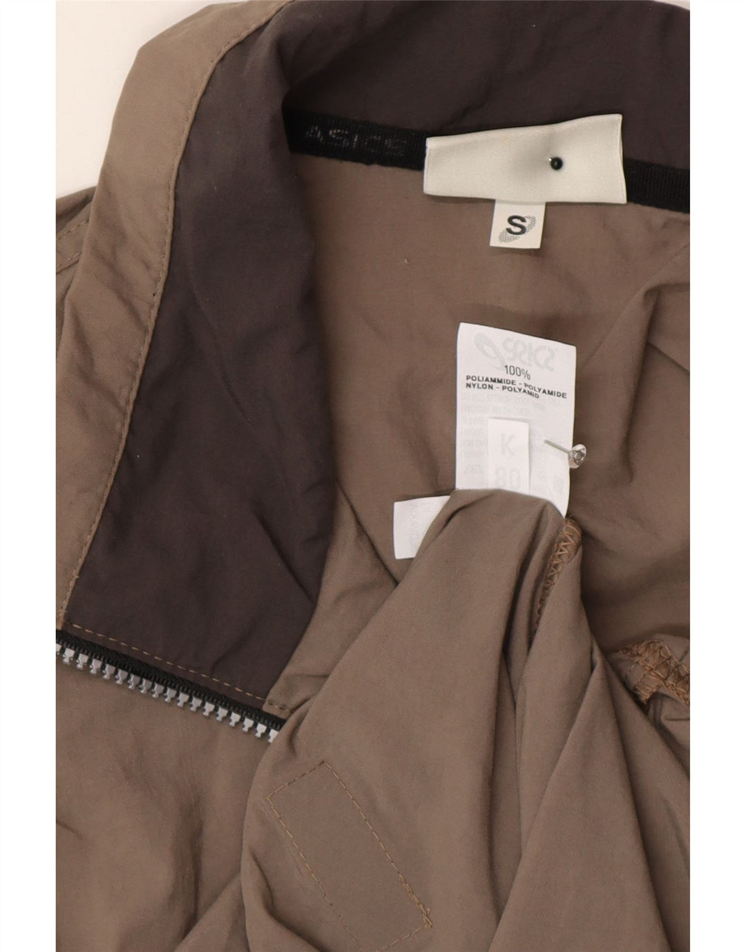 Męska kurtka dresowa Asics UK 36 Small Brown Poliamid