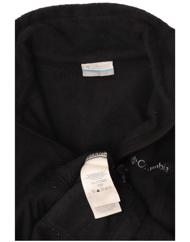 Damska kurtka polarowa COLUMBIA UK 10, mała, granatowa, poliestrowa