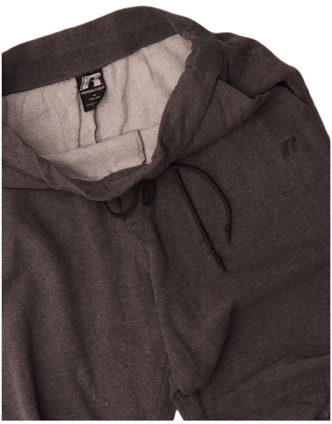 Męskie spodnie dresowe RUSSELL ATHLETIC, średnioszare, bawełniane