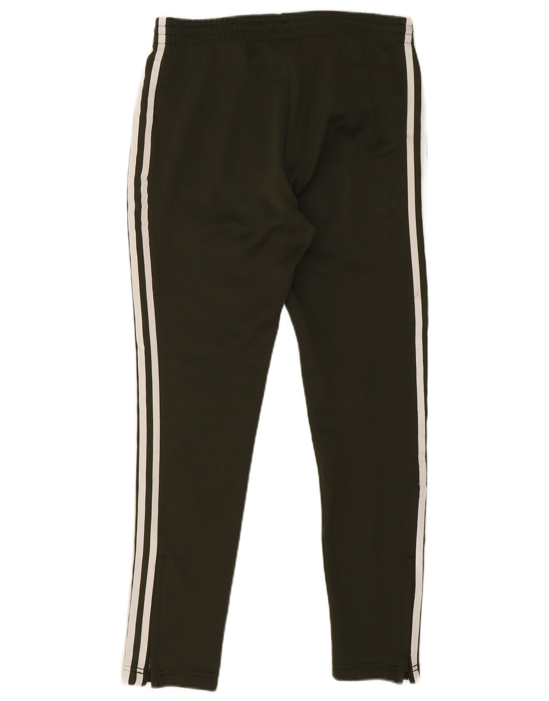Damskie spodnie dresowe Adidas UK 10, małe, khaki, poliester
