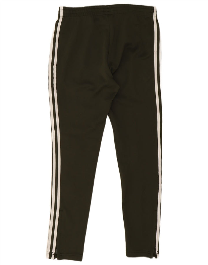 Damskie spodnie dresowe Adidas UK 10, małe, khaki, poliester