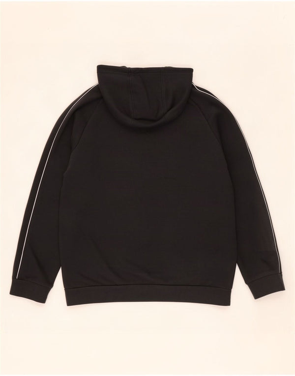 Adidas Męski sweter z kapturem, duży, czarny, bawełniany