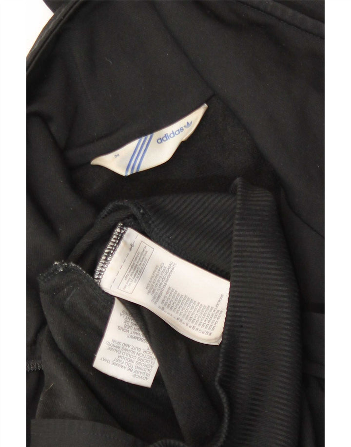 Damska kurtka dresowa Adidas Graphic EU 34 XS Czarny poliester