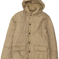 Alberto Aspesi damska kurtka oversize z kapturem UK 8 Small Beige