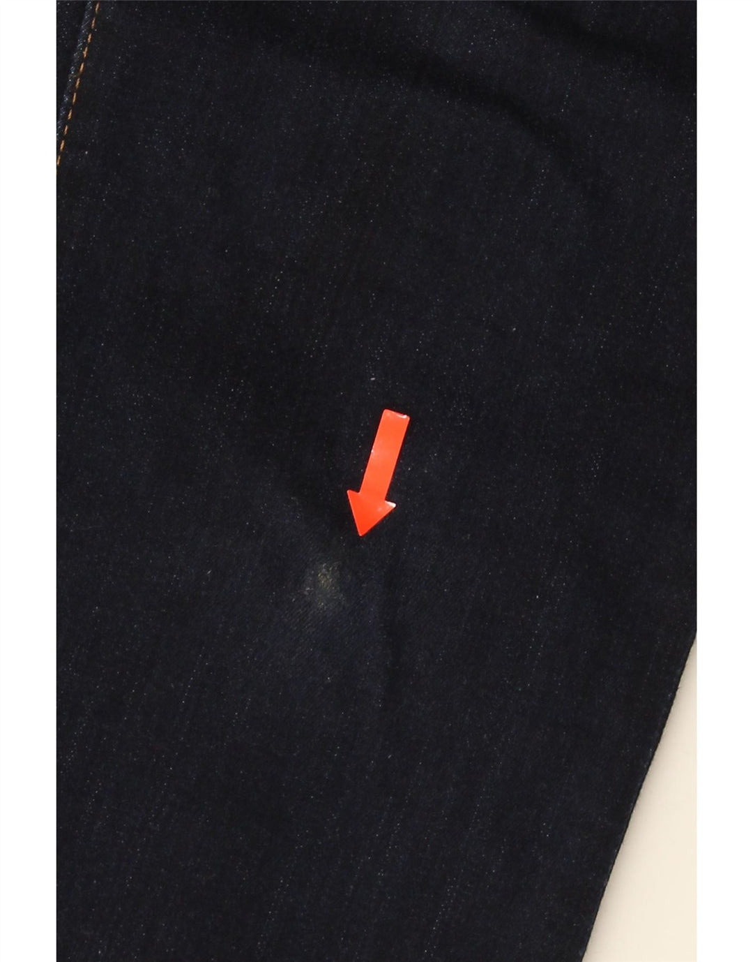 Damskie dżinsy Levi's 714 Straight W29 L31 Granatowa bawełna